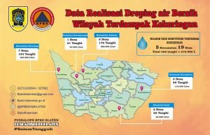 DROPING AIR BERSIH DI 5 KECAMATAN