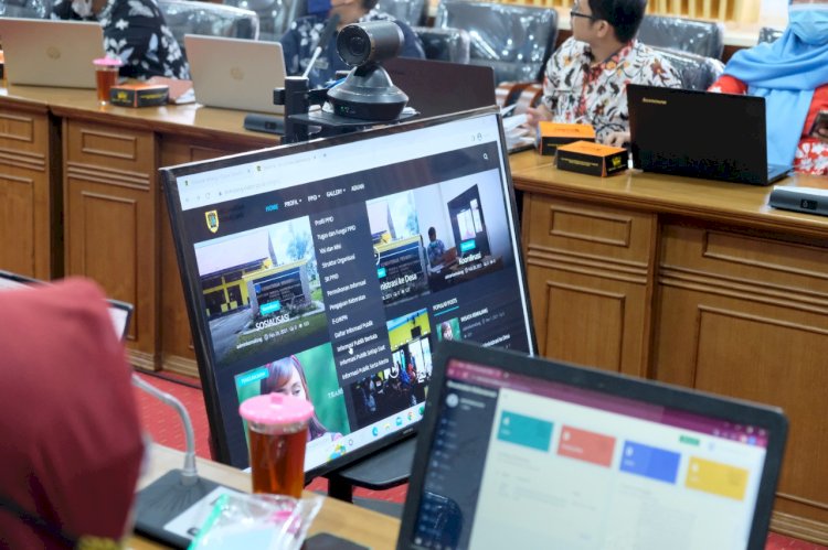 Jelang EKK, 26 Admin Website OPD di Klaten Ikuti Bintek