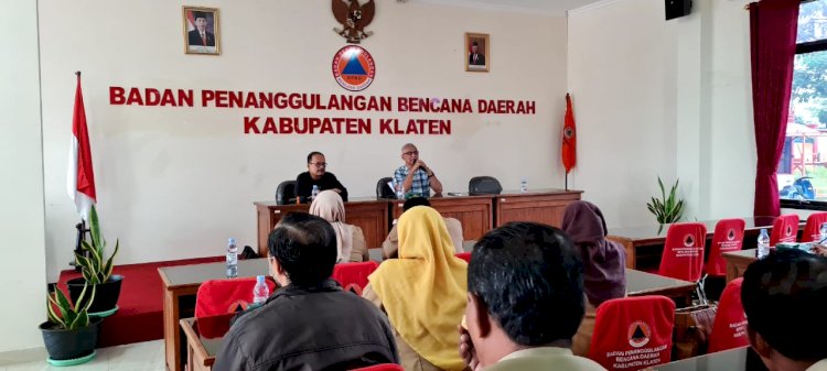 Acara : Pamitan Kepala Pelaksana BPBD Kabupaten Klaten, Sri Winoto SH