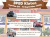 BPBD Kabupaten Klaten Sepekan (04 - 10 September 2023)