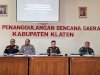 Rapat Satgas Penanggulangan Kebakaran Hutan dan Lahan di Kabupaten Klaten Tahun 2023