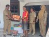 Distribusi Bantuan Logistik Kepada Korban Kebakaran Rumah Di Perumahan Glodogan Indah, Kecamatan Klaten Selatan.