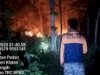 Kebakaran Lahan Desa Troketon Kecamatan Pedan