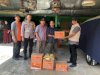 Penyerahan Logistik Untuk Relawan Korban OTT Tawon Vespa di Kecamatan Delanggu
