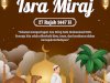 Selamat Memperingati Isra Miraj 27 Rajab/ 1447 H