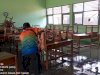 Pembersihan Sekolah Pasca Banjir di Desa Cawas, Kecamatan Cawas