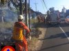 Kebakaran Lahan di Desa Klepu, Kecamatan Ceper, Akibat Pembakaran Sampah Yang Tidak Terkontrol