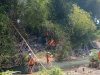 Kebakaran Rumpun Bambu di Desa Ceper dan Desa Ngawonggo, Kecamatan Ceper. 