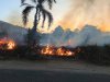 Kebakaran Lahan di Desa Trunuh, Kecamatan Klaten Selatan