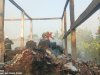 Kebakaran Gudang Limbah Kain Perca di Desa Tambakboyo, Kecamatan Pedan