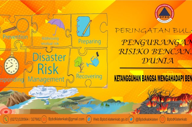Peringatan bulan Peringatan Risiko Bencana 2021