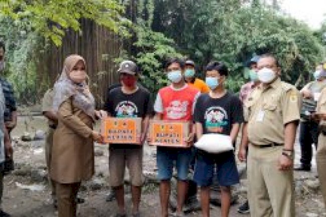 PENINJAUAN DAMPAK BANJIR DI POLANHARJO