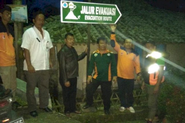BPBD ABUPATEN KLATEN DAN BPBD PROVINSI MELAKUKAN PEMANTAUAN BERSAMA KONDISI GUNUNG MERAPI