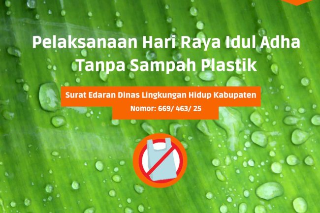 Pelaksanaan Hari Raya Idul Adha Tanpa Kantong Plastik