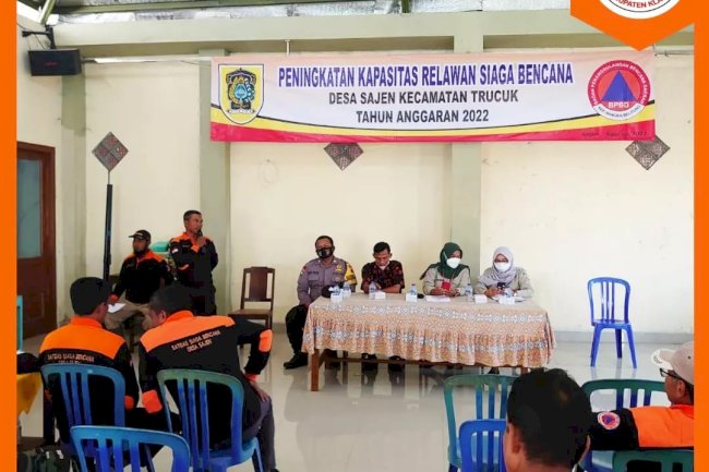 Sosialisasi Peningkatan Kapasitas Relawan Bencana
