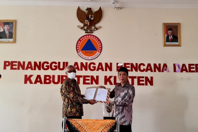 Penandatanganan Perjanjian Kerja Sama Berbatasan antara Kabupaten Klaten dan Kabupaten Boyolali