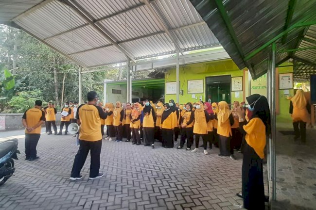 Sosialisasi dan Simulasi Penanganan Bencana di Puskesmas Manisrenggo