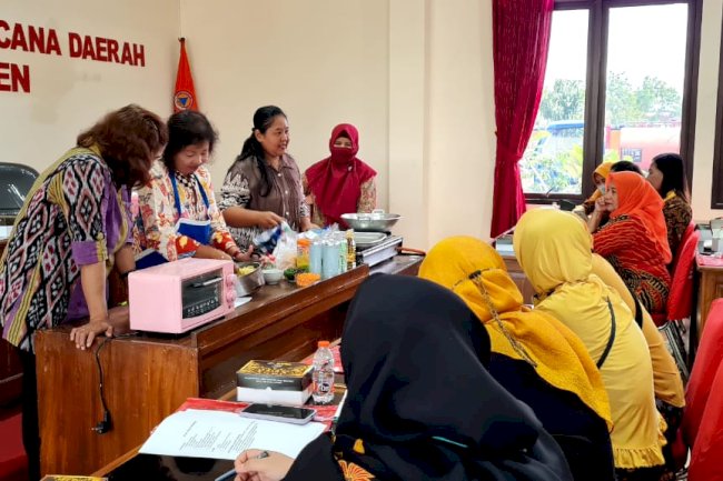 Pelatihan Peningkatan Ekonomi Pasca Bencana, Pemberdayaan Pengolahan Singkong