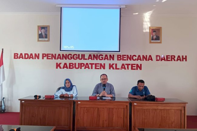 Rapat Koordinasi ULD PB BPBD Klaten dan Sosialisasi Aplikasi SIVABEL