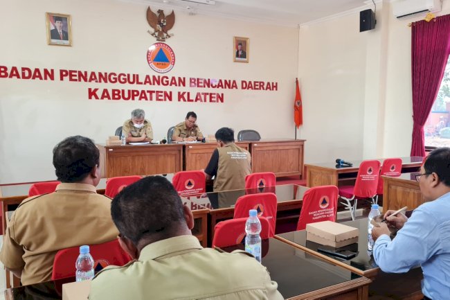 Rapat Evaluasi Dropping Air  Bersih Tahun 2023