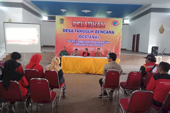 Pelatihan Desa Tangguh Bencana (DESTANA) Se-Kecamatan Kebonarum