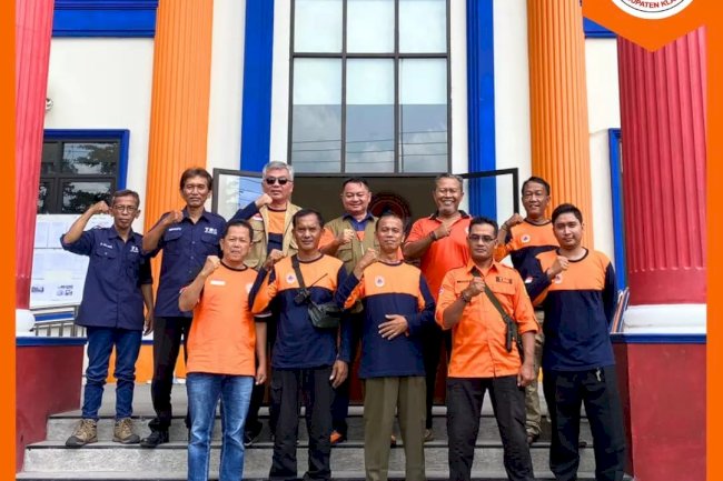Terima Kunjungan BNPB Dalam Rangka Monev Posko PAM NATARU BPBD Klaten
