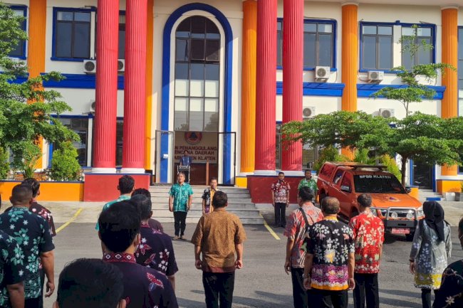 Apel Pagi Perdana di Tahun 2024