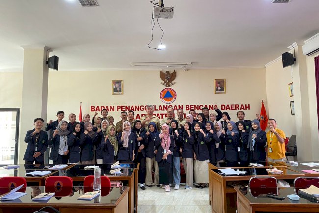 Penerimaan Mahasiswa Magang Periode II UNISA Yogyakarta di BPBD Kabupaten Klaten