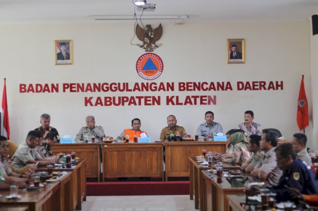 Rapat Koordinasi Penanganan Bencana Hidrometeorologi se-Subosukawonosatren
