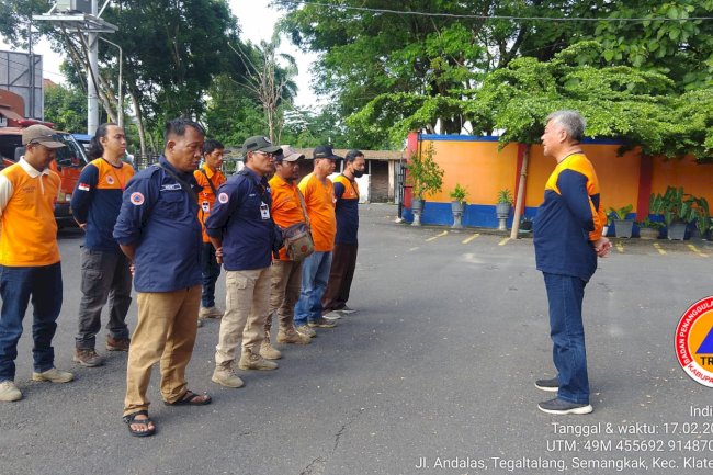 Tanggap Darurat Bencana, BPBD Kabupaten Klaten Kirim Personil BKO Bencana Banjir di Wilayah Kabupaten Demak
