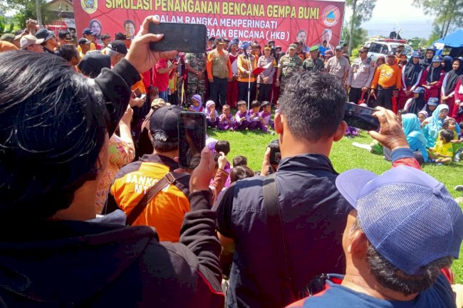 BPBD Klaten Peringati Hari Kesiapsiagaan Bencana (HKB) 2024 di desa Gesikan, Gantiwarno
