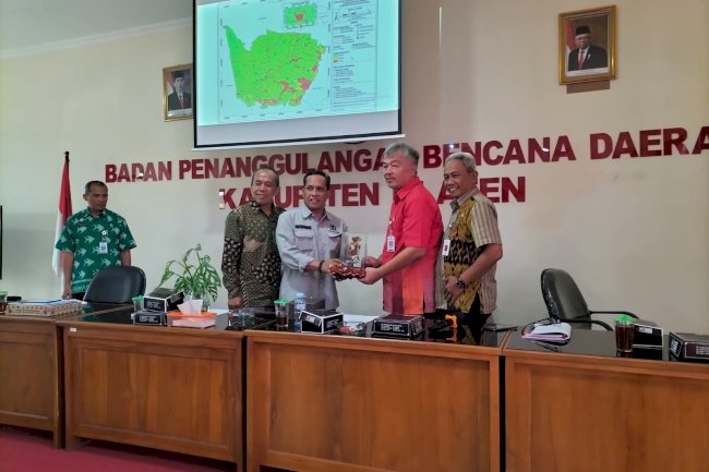 Kunjungan dari DPRD Komisi C dan BPBD Kabupaten Semarang