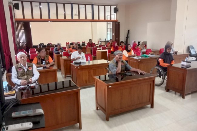 Rapat Koordinasi Kegiatan 2025 Unit Layanan Disabilitas (ULD-PB) BPBD Klaten 