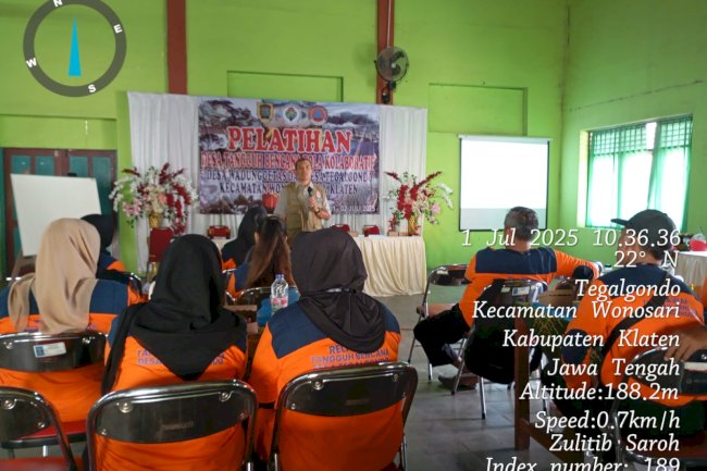 Menjadi Narasumber dalam Giat Pelatihan Bersama DESTANA Pola Kolaboratif desa Wadung Getas dan desa Tegalgondo, Kecamatan Wonosari