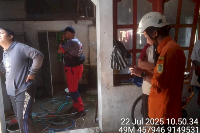 Kebakaran Rumah di Desa Karanganom, Kecamatan Klaten Utara