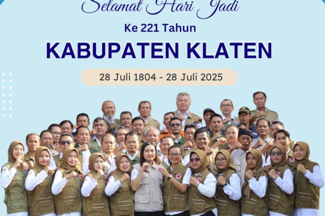 Selamat Hari Jadi Ke 221 Tahun Kabupaten Klaten