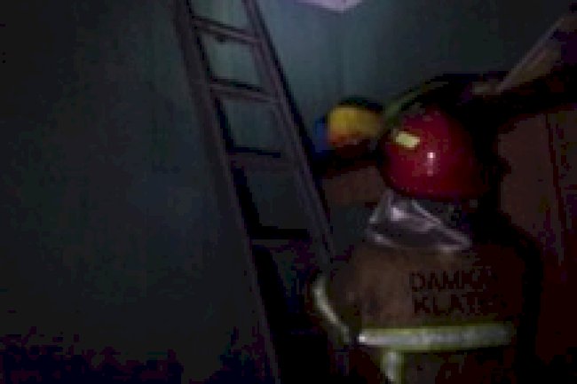 Kebakaran Rumah Perum Cemara Hijau Blok B, Desa Drono, Kecamatan Ngawen