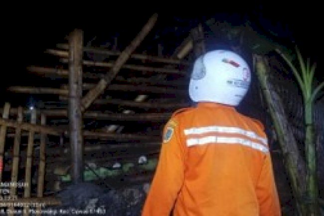 Kebakaran Kandang Kambing Desa Plosowangi Kecamatan Cawas