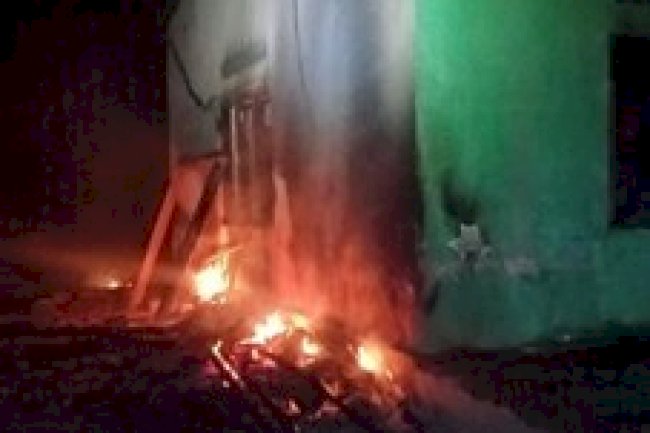 Kebakaran Rumah Di Desa Brajan Kecamatan Prambanan