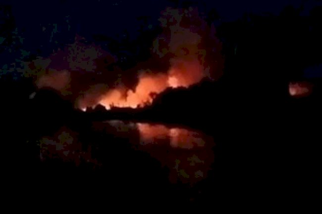 Kebakaran Lahan di Kecamatan Polanharjo