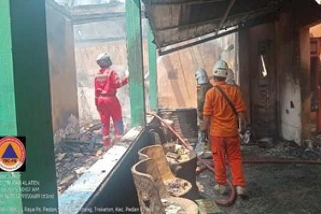 Kebakaran Rumah Di Kecamatan Pedan