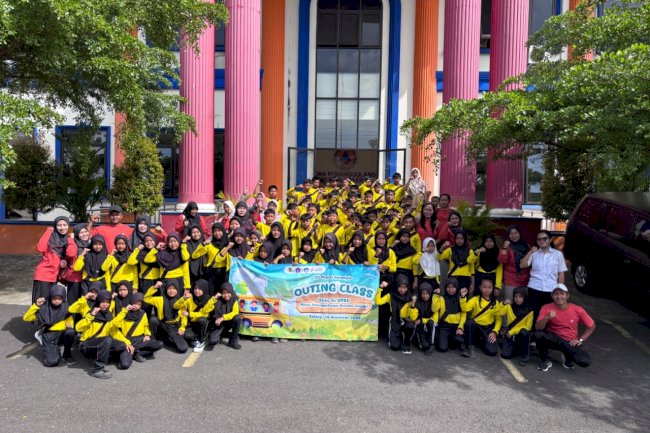 Kunjungan Edukasi Bencana dari SD Negeri Gemampir, Kecamatan Karangnongko