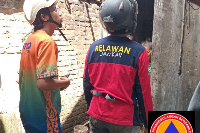 Percikan Las Mengenai Cat dan Tiner, Rumah Tempat Pengecatan Las Terbakar di Desa Sumber, Kecamatan Trucuk