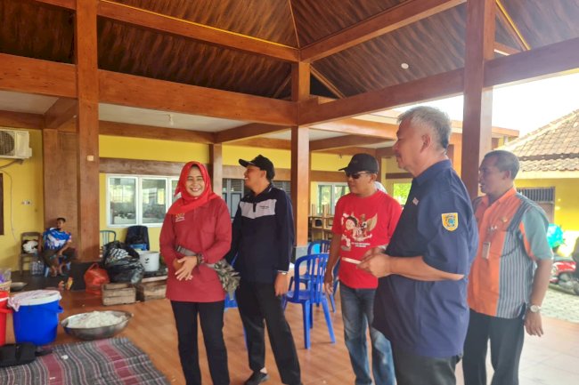 Kunjungan DPRD Provinsi Jawa Tengah ke Posko Penanggulangan Bencana Banjir di Kecamatan Cawas