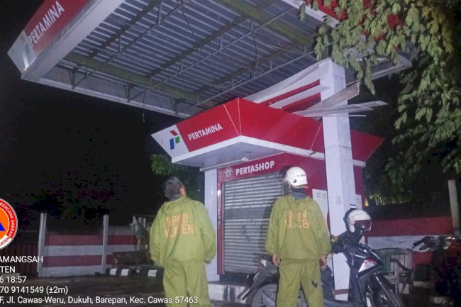 Assessment dan Penanganan Dampak Angin Kencang di Kecamatan Cawas