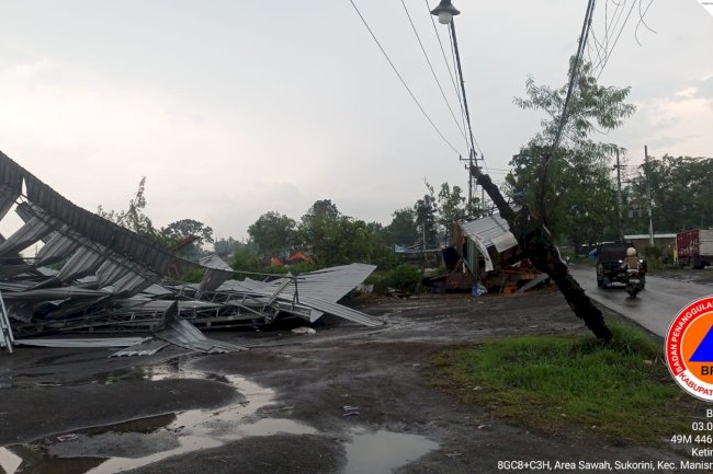 Assessment dan Penanganan Dampak Angin Kencang di Empat Kecamatan - Kabupaten Klaten