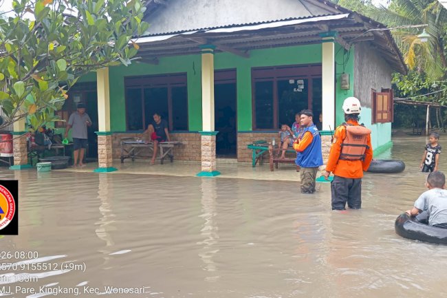 Curah Hujan Tinggi Sebabkan Banjir Genangan di Sejumlah Titik Kecamatan