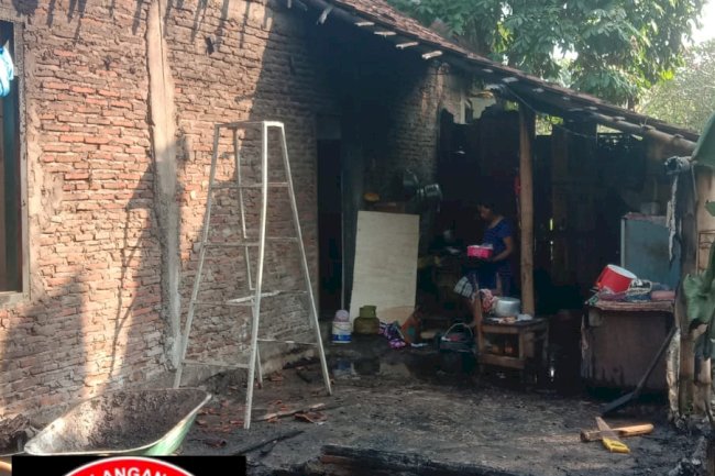 Kebakaran Dapur Rumah di Desa Pasung, Kecamatan Wedi