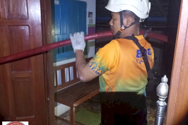 Kebakaran Rumah di Desa Senden, Kecamatan Ngawen. Penyebab Belum Diketahui