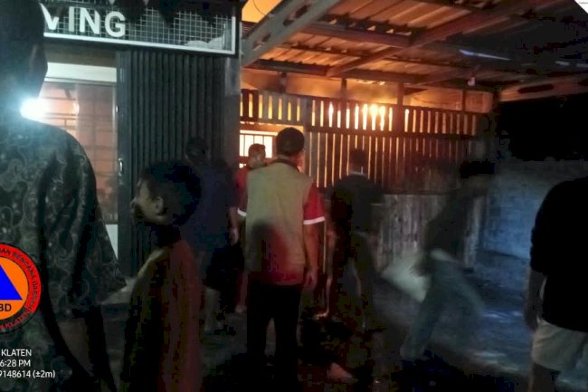 Kebakaran Rumah Produksi 'Stiletto Living' di Desa Pluneng, Kecamatan Kebonarum